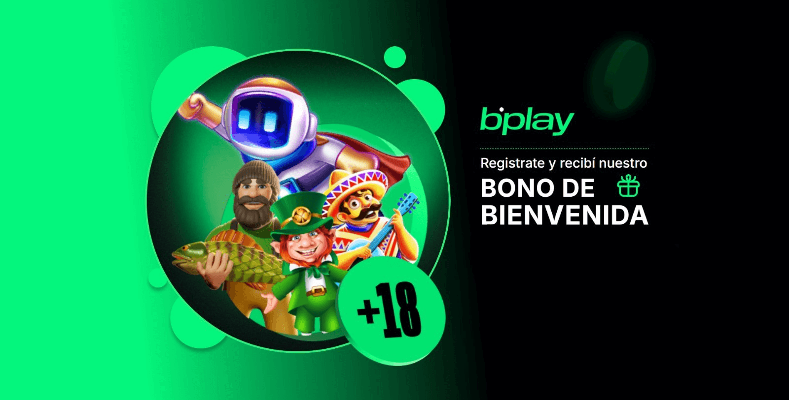 bplay - Registrate y recibí nuestro bono de bienvenida
