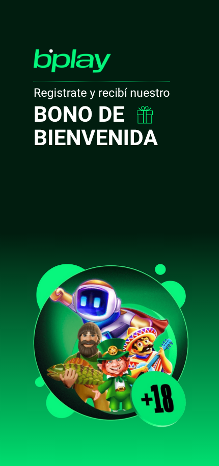 bplay - Registrate y recibí nuestro bono de bienvenida